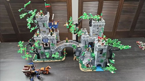 乐高  BrickLink Designer Program Forest Stronghold 910043 速拼