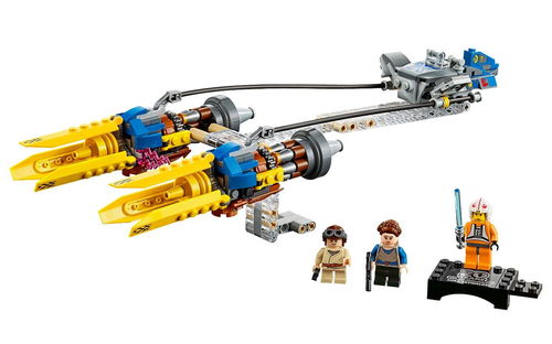 乐高 LEGO 75258 星球大战 20周年纪念套装:飞梭赛车 2019速拼评测