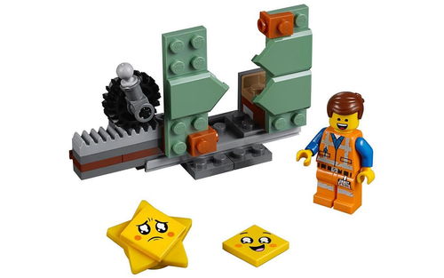乐高 LEGO 70847 乐高大电影 明星艾米特 2019速拼评测