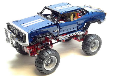 乐高 LEGO 41999 科技机械组 蓝色越野车 2013速拼评测