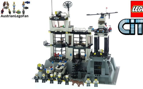 乐高 LEGO 7237 CITY城市系列 警察总局 2005速拼评测