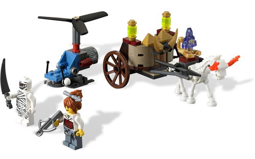 乐高 LEGO 9462 怪物战士 木乃伊战车 2012速拼评测