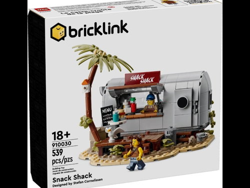 乐高 BrickLink 910030 小吃摊 速组评测