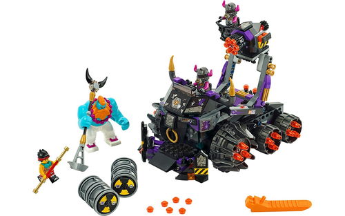 乐高 LEGO 80007 悟空小侠 牛魔王暗黑战车 速拼评测