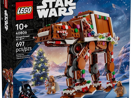 乐高 星球大战 40806 姜饼屋 AT-AT 步行机 速组评测