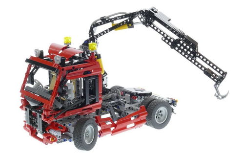 乐高 LEGO 8436 科技机械组 气动大货车 2004速拼评测