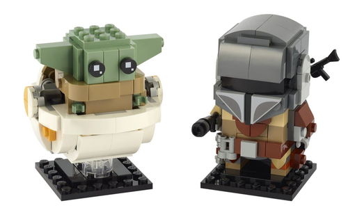 乐高 LEGO 75317 方头仔 曼达洛人与尤达宝宝 2020速拼评测
