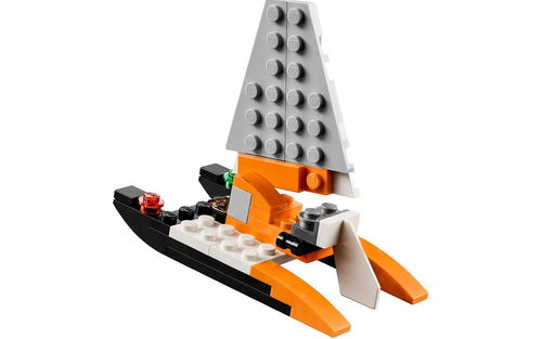乐高 LEGO 31028 创意百变3合1 双体船 2015速拼评测