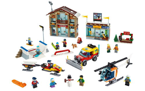 乐高 LEGO 60203 城市系列 滑雪度假村 2019速拼评测