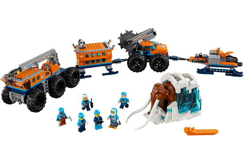 乐高 LEGO 60195 城市系列 极地移动勘探基地 2018速拼评测