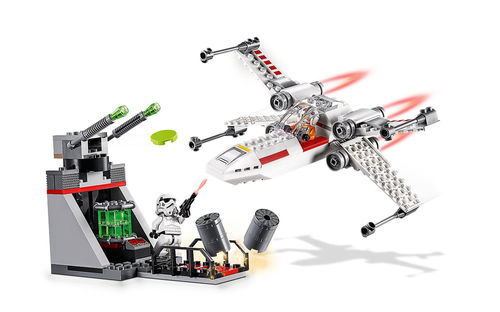 乐高 LEGO 75235 星球大战 X-翼星际战机 2019速拼评测