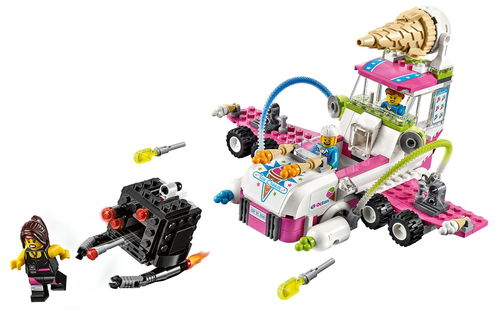 乐高 LEGO 70804 乐高大电影 冰淇淋机车 2013速拼评测