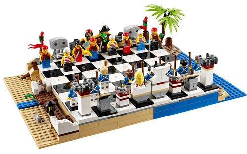 乐高 LEGO 40158 海盜系列 国际象棋 2015速拼评测