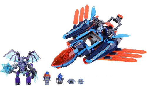乐高 LEGO 70351 未来骑士团 克雷的神鹰连发战斗机 速拼评测