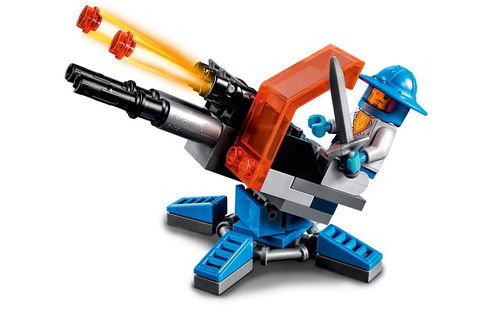 乐高 LEGO 30373 未来骑士团 拼砌包 骑士皇家加农炮 速拼评测
