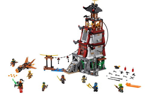 乐高 LEGO 70594 幻影忍者 灯塔保卫战 速拼评测