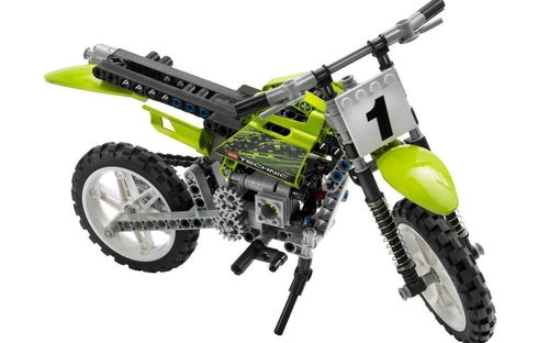 乐高 LEGO 8291 科技机械组 越野竞赛摩托车 2008速拼评测