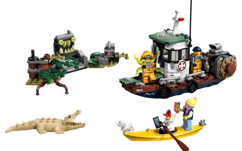 乐高 LEGO 70419 Hidden Side 捉鬼大师 渔船探险 2019速拼评测