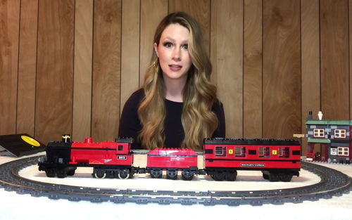 乐高哈利波特 Motorized Hogwarts Express 10132 速拼
