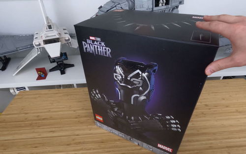 乐高漫威黑豹胸像 BLACK PANTHER 76215 实物抢先看