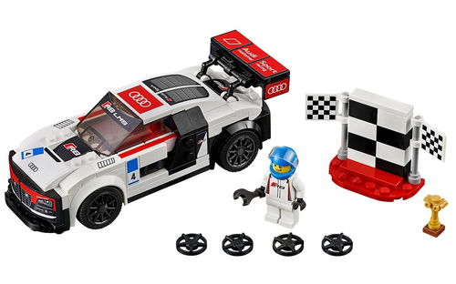 乐高 LEGO 75873 超级赛车系列 奥迪R8 2016速拼评测