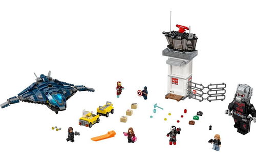 乐高 LEGO 76051 超级英雄 漫威复仇者联盟 机场之战 2016速拼评测