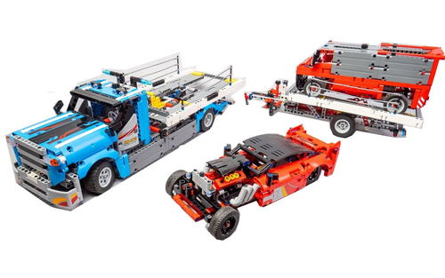 乐高 LEGO 42098 科技机械组 汽车运输车B模式 2019速拼评测