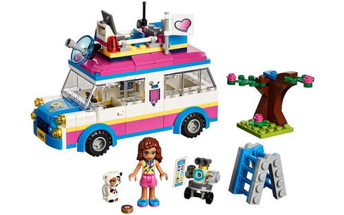 乐高 LEGO 41333 好朋友 奥莉薇亚的科学任务车 2018速拼评测