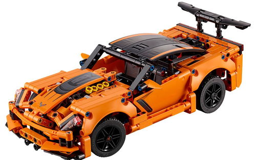 乐高 LEGO 42093 科技机械组 雪佛兰ZR1跑车 2019速拼评测