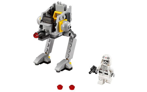 乐高 LEGO 75130 星球大战 AT-DP步行机甲 2016速拼评测
