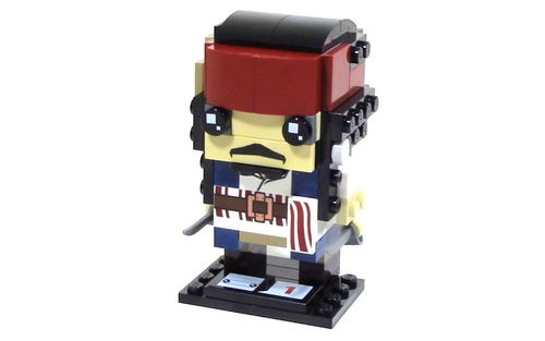 乐高 LEGO 41593 加勒比海盗 方头仔 杰克船长 2017速拼评测