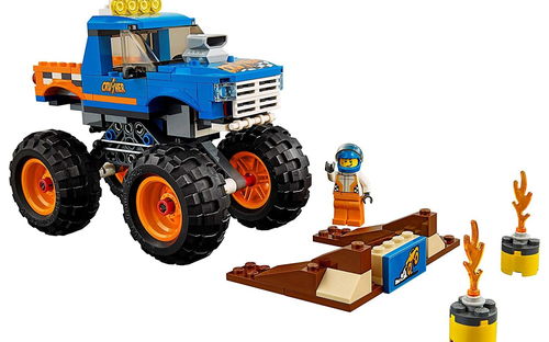乐高 LEGO 60180 城市系列 巨轮越野车 2018速拼评测