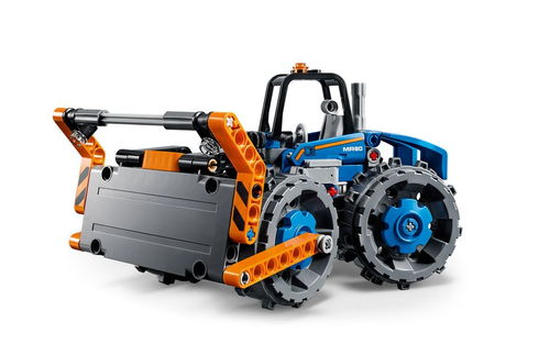 乐高 LEGO 42071 科技机械组 推土压路机 2018速拼评测