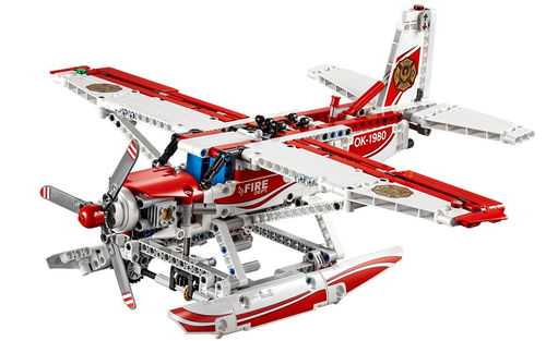 乐高 LEGO 42040 科技机械组 消防飞机 2015速拼评测