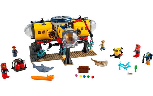 乐高 LEGO 60265 城市系列 海洋勘探基地 2020速拼评测