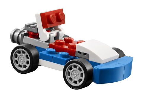 乐高 LEGO 31027 创意百变3合1 越野车 2015速拼评测