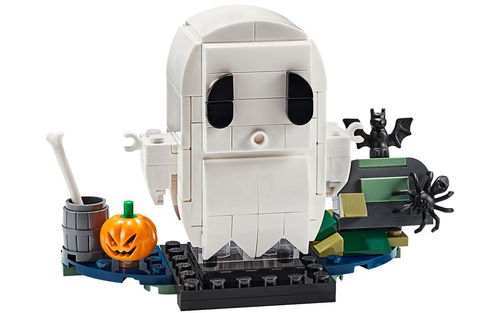 乐高 LEGO 40351 方头仔 万圣节幽灵 2019速拼评测