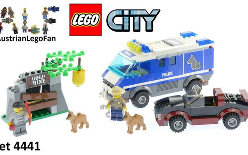 乐高 LEGO 城市系列4441 森林警察 警犬车 2012速拼评测