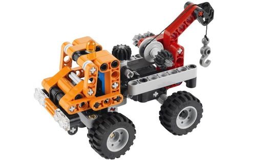 乐高 LEGO 9390 科技机械组 迷你拖车 2012速拼评测