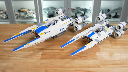 乐高星球大战  U-WING  75155 vs 75399 对比评测