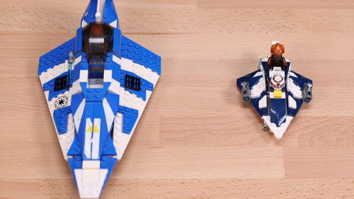 乐高星球大战 Plo Koon s Jedi Starfighter 75400 评测