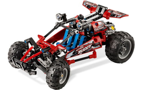 乐高 LEGO 8048 科技机械组 沙漠越野车 2010速拼评测