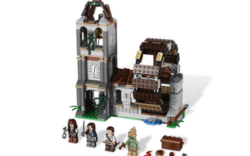 乐高 LEGO 4183 加勒比海盗 磨坊惊魂 2011速拼评测