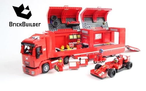 乐高 超级赛车系列 75913  F14 T 和 Scuderia 法拉利卡车