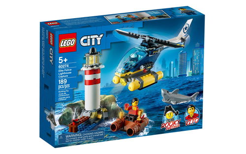 乐高 LEGO 60274 CITY城市 精英警察灯塔抓捕 2020速拼评测
