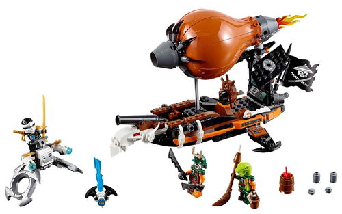 乐高 LEGO 70603 幻影忍者 飞艇突击 速拼评测
