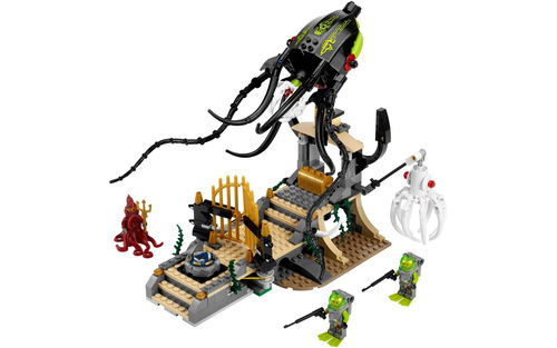 乐高 LEGO 8061 亚特兰蒂斯 章鱼堡垒  2010速拼评测
