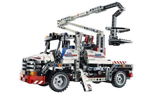 乐高 LEGO 8071 科技机械组 铲斗车 2011速拼评测
