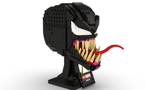 乐高 LEGO 超级英雄76187 毒液头雕 2021速拼评测