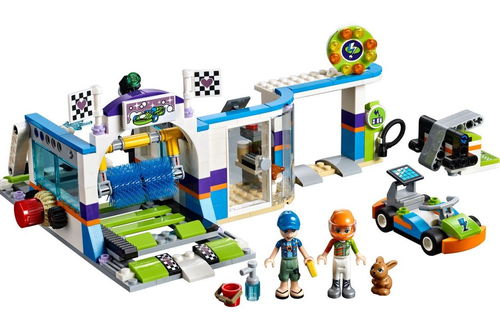 乐高 LEGO 41350 好朋友 自动刷车房 2018速拼评测